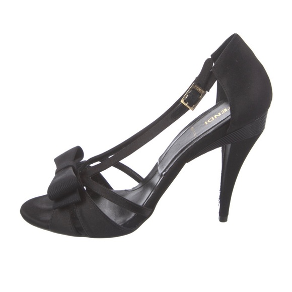 Fendi satin sandals - Picture 6 of 6